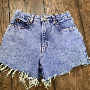 Rio by Stephen Mardon Women’s juniors high rise jean shorts size 7